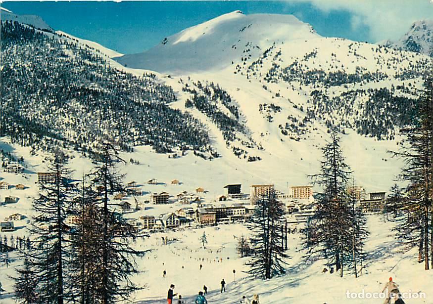 Postcards: Francia - 05 - Montgen&egrave;vre - Les pistes et les pentes du Chalvet - Hiver - Neige - CPM - Voir Scans