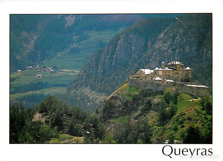 Postales: Francia - 05 - Ch&acirc;teau Queyras - Parc Naturel R&eacute;gional du Queyras - Fort Queyras - au fond, Villarga