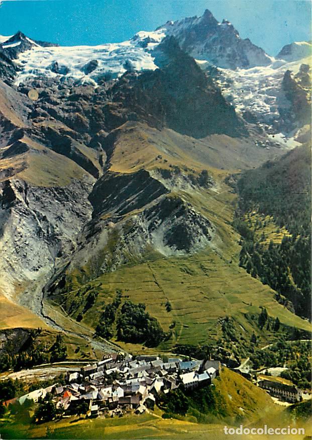 Postcards: Francia - 05 - La Grave - Vue g&eacute;n&eacute;rale et la Meije (3983 m.) - CPM - Voir Scans Recto-Verso