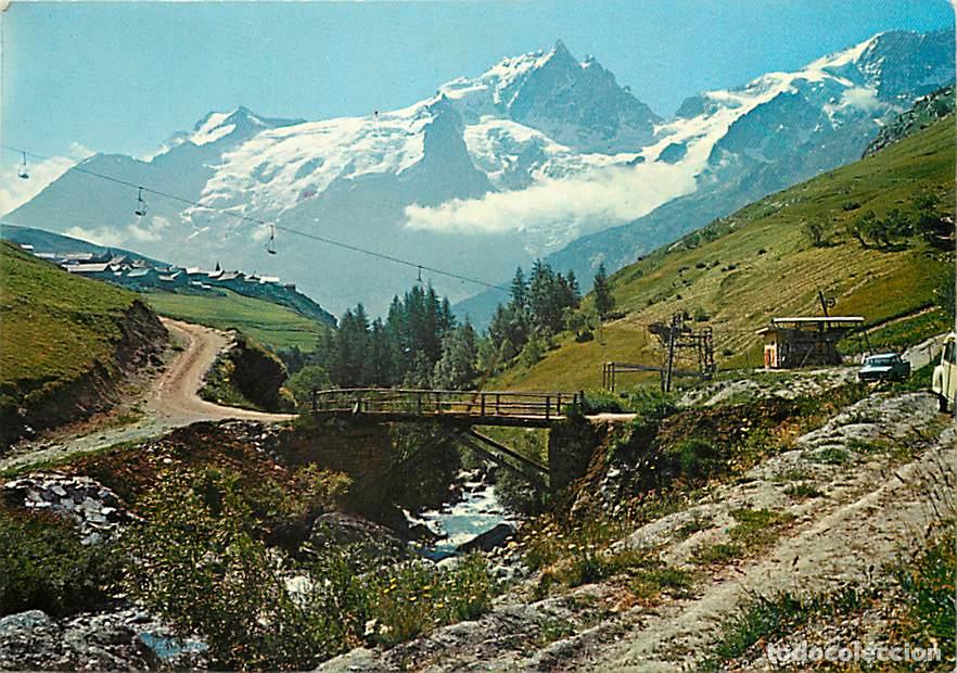 Postcards: Francia - 05 - La Grave - Le torrent, le Chazelet et la Meije (3983 m.) - CPM - Voir Scans Recto-Ver