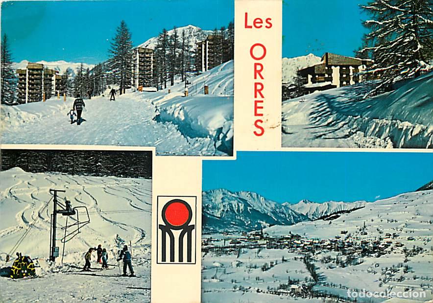 Postcards: Francia - 05 - Les Orres - Multivues - Hiver - Neige - Blasons - CPM - Voir Scans Recto-Verso