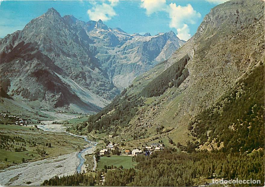 Postcards: Francia - 05 - Champol&eacute;on - les Borels, les Chatelards, les Beaumes, au fond, Crupillouse 2945m - CP