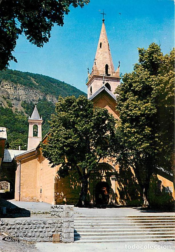 Postcards: Francia - 05 - Saint Etienne de Laus - Sanctuaire de Notre Dame de Laus - Entr&eacute;e et Clocher de la Ba