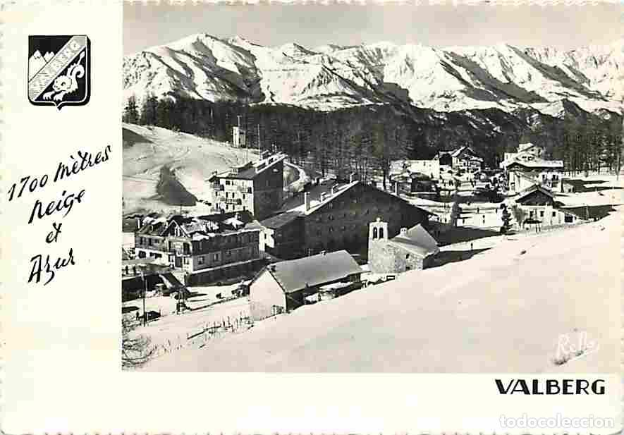 Postcards: Francia - 06 - Valberg - Vue G&eacute;n&eacute;rale et la Chaine du Saint Honorat - CPM - Voir Scans Recto-Verso