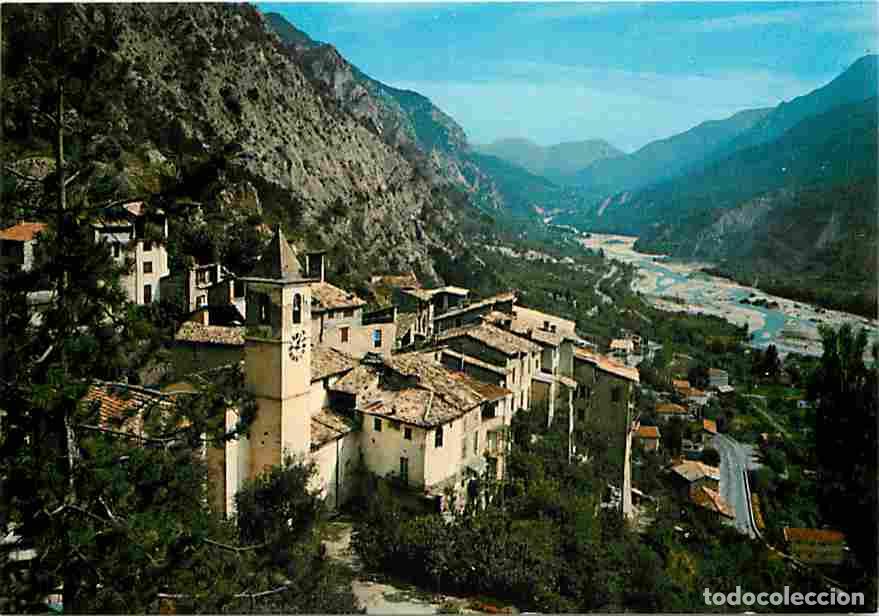 Postcards: Francia - 06 - Touet sur Var - Village m&eacute;di&eacute;val - Au fond la Vall&eacute;e du Var - CPM - Voir Scans Recto-