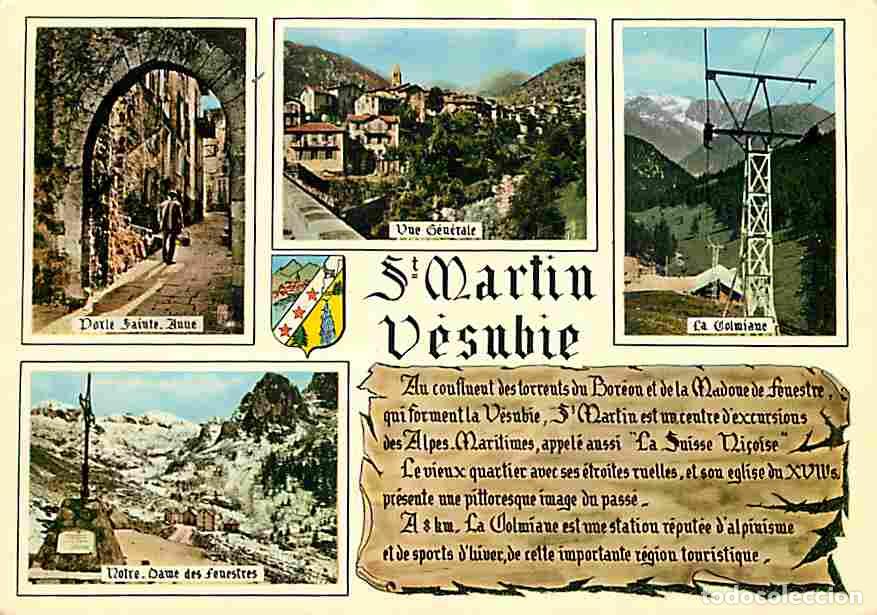 Postcards: Francia - 06 - Saint Martin V&eacute;subie - Multivues - CPM - Voir Scans Recto-Verso