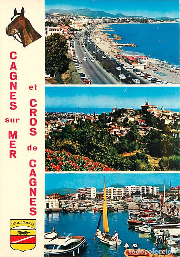 Postales: Francia - 06 - Cagnes sur Mer - Multivues - Blasons - Bateaux - CPM - Carte Neuve - Voir Scans Recto