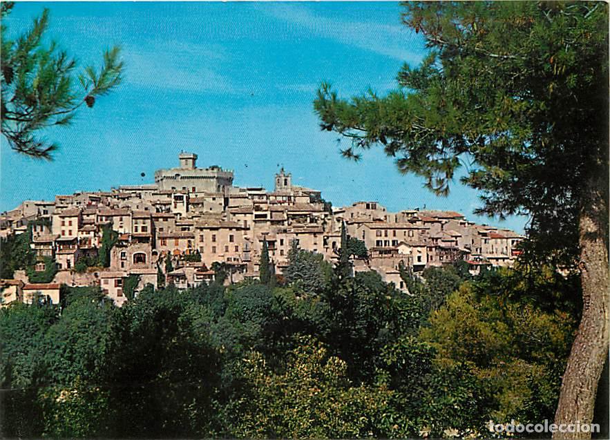 Postales: Francia - 06 - Cagnes sur Mer - Haut de Cagnes - Le vieux village et le ch&acirc;teau (Mus&eacute;e d'art) - CPM