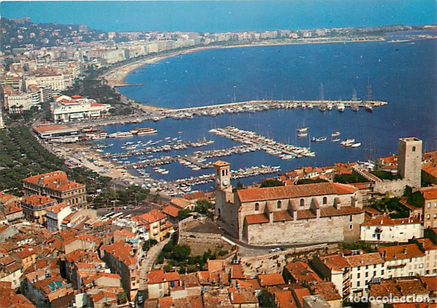 Postales: Francia - 06 - Cannes - Vue a&eacute;rienne - Au premier plan Le Suquet - CPM - Carte Neuve - Voir Scans Re