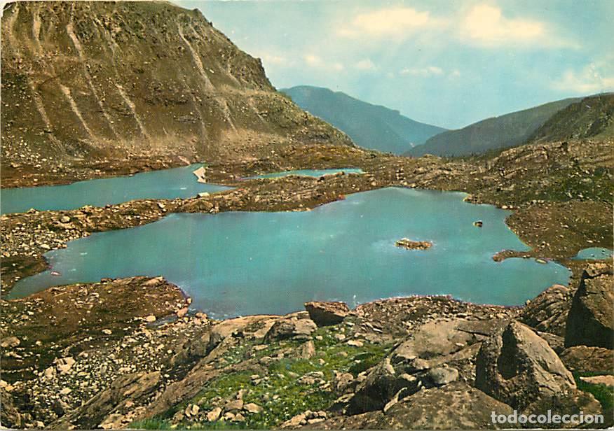 Postais: Francia - 06 - Alpes Maritimes - Lac Forcato - Lac Long Sup&eacute;rieur et Lac Long Inf&eacute;rieur - Entre les