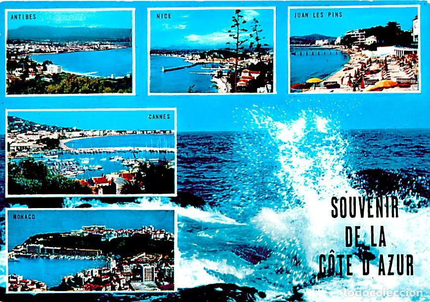 Postales: Francia - 06 - Alpes Maritimes - La Cote d'Azur - Multivues - Effet de Vagues - CPM - Carte Neuve -