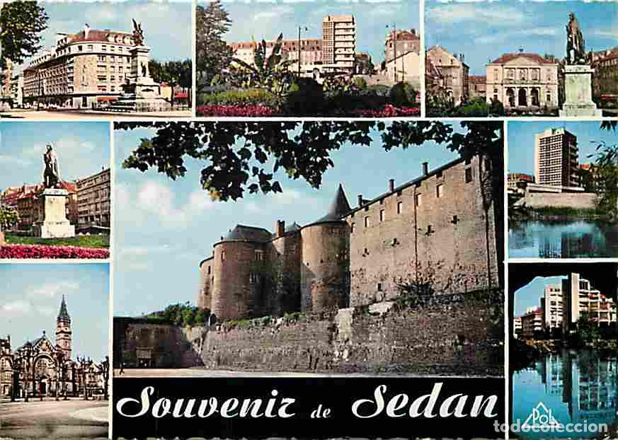 Postkarten: Francia - 08 - Sedan - Multivues - Flamme Postale de Sedan - CPM - Voir Scans Recto-Verso