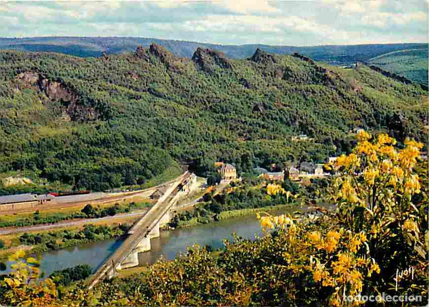 Postais: Francia - 08 - Les Quatre Fils Aymon - Rocs en dents de scie surplombant la Meuse - CPM - Voir Scans