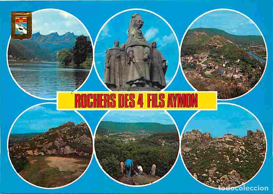 Postais: Francia - 08 - Les Quatre Fils Aymon - Les Rochers des Quatre Fils Aymon - Multivues - CPM - Voir Sc