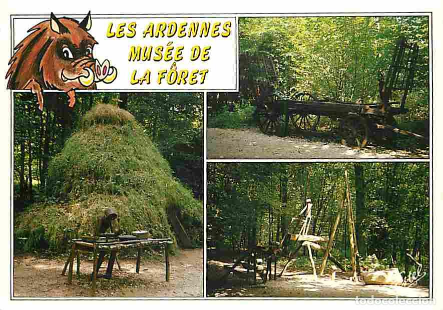 Postais: Francia - 08 - Ardennes - Mus&eacute;e de la Foret - Multivues - Mus&eacute;e situ&eacute; entre Renwez et Revin - CPM -