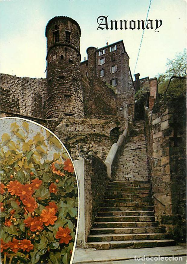 Postais: Francia - 07 - Annonay - Vieilles pierres - Fleurs - CPM - Voir Scans Recto-Verso