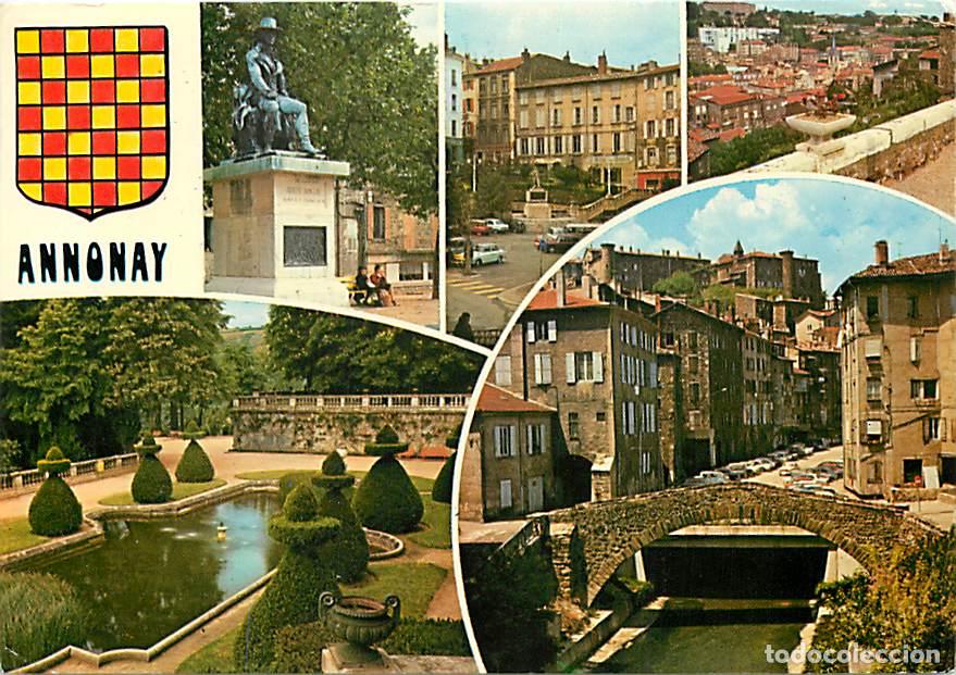 Postais: Francia - 07 - Annonay - Multivues - Blasons - CPM - Voir Scans Recto-Verso