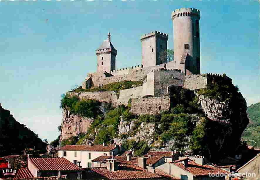 Postkarten: Francia - 09 - Foix - Le ch&acirc;teau fort des Comtes de Foix - CPM - Voir Scans Recto-Verso