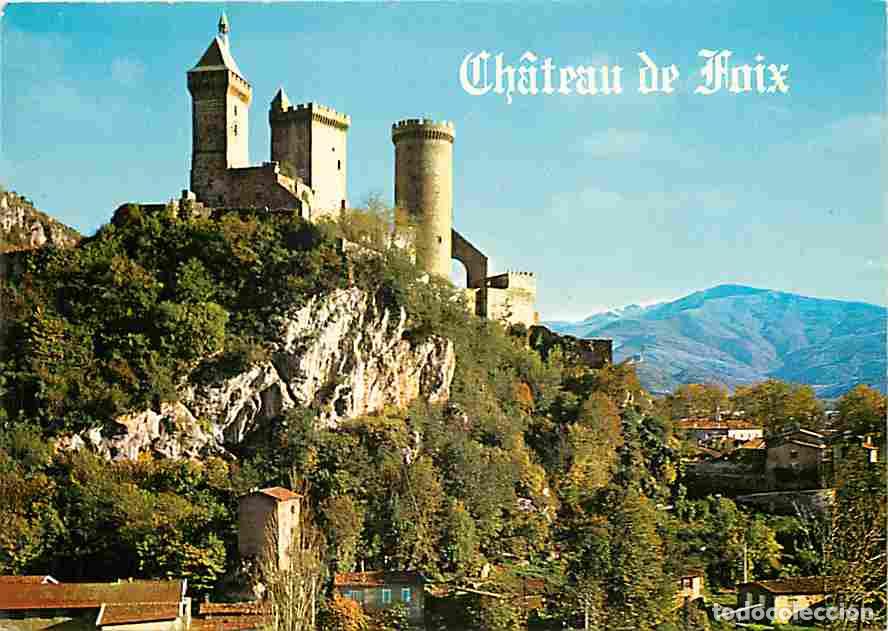 Postkarten: Francia - 09 - Foix - Le ch&acirc;teau fort des Comtes de Foix - CPM - Voir Scans Recto-Verso