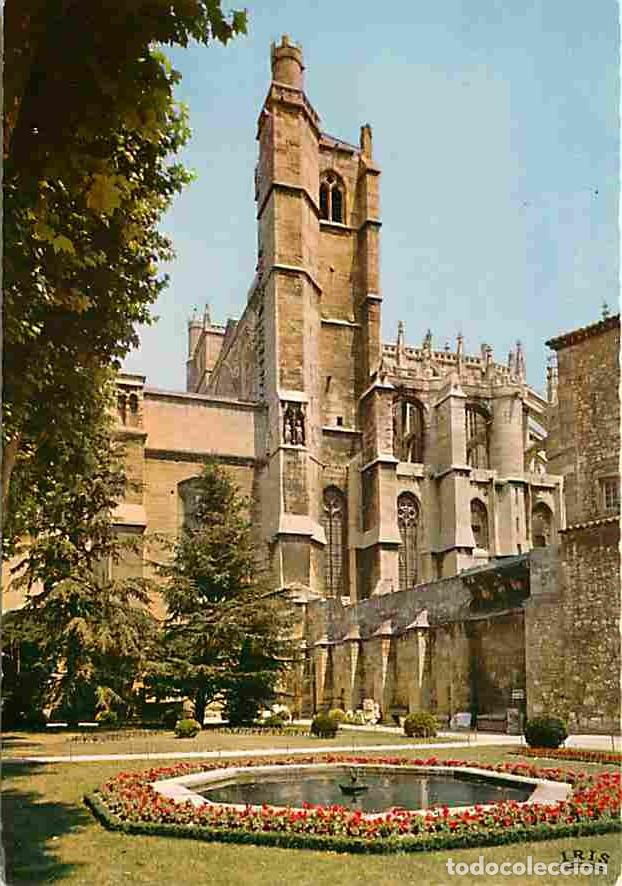 Postkarten: Francia - 11 - Narbonne - Cath&eacute;drale Saint Just - Jardin du Mus&eacute;e - Fleurs - Carte Neuve - CPM - Voi