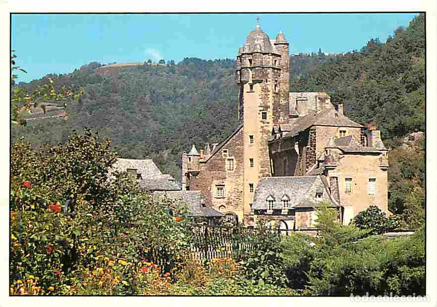 Postkarten: Francia - 12 - Estaing - Vue du ch&acirc;teau depuis la rive sud - CPM - Voir Scans Recto-Verso