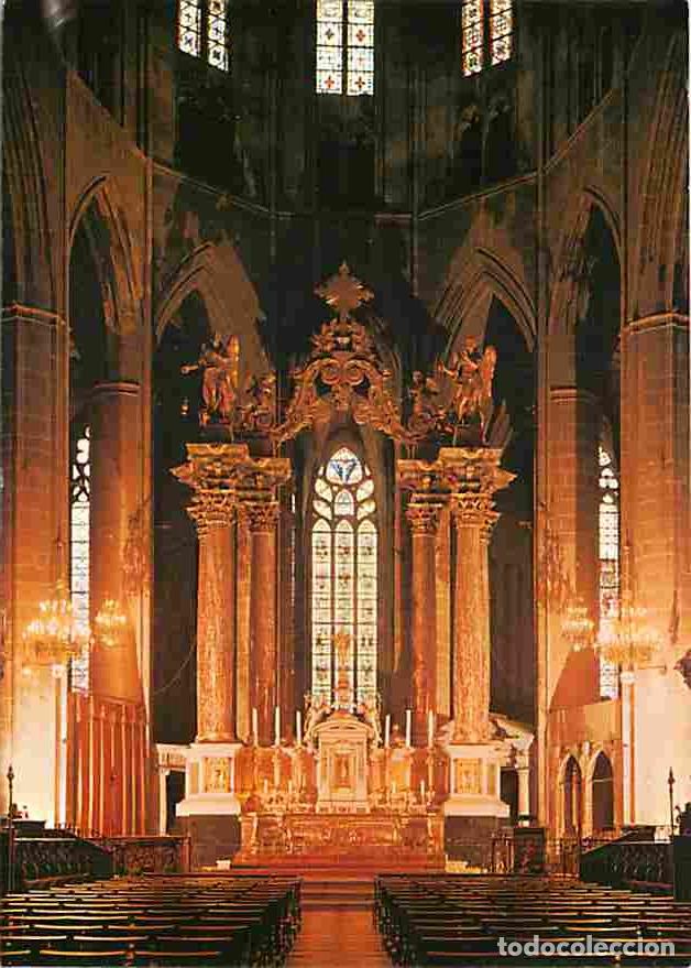 Postkarten: Francia - 11 - Narbonne - Int&eacute;rieur de la Cath&eacute;drale Saint Just - Ma&icirc;tre Autel - Art Religieux - Car