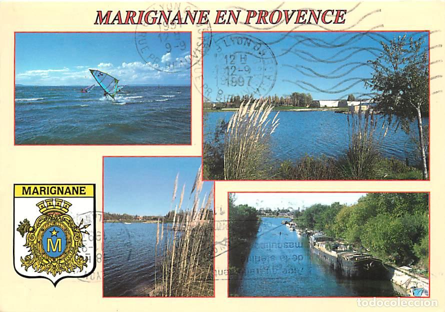 Cartes Postales: Francia - 13 - Marignane - Multivues - Blasons - Flamme Postale de Marignane - CPM - Voir Scans Rect