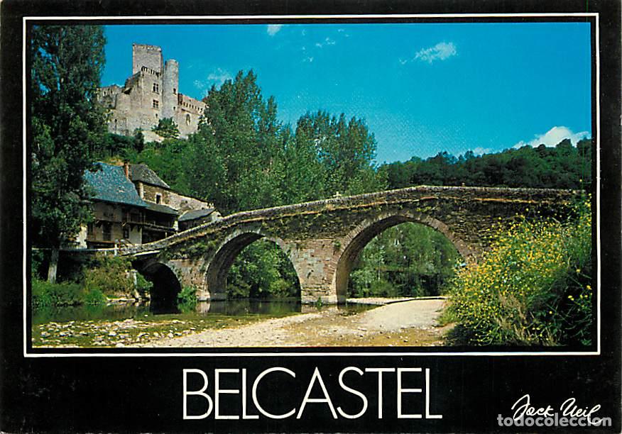 Postais: Francia - 12 - Belcastel - Le pont domin&eacute; par le ch&acirc;teau - CPM - Voir Scans Recto-Verso