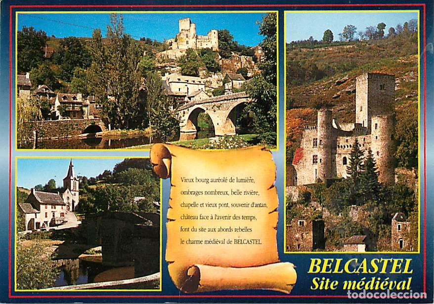 Postais: Francia - 12 - Belcastel - Multivues - Site m&eacute;di&eacute;val - CPM - Etat pli visible - Voir Scans Recto-Ver