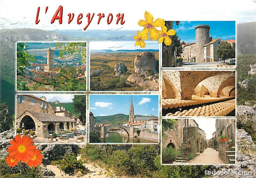 Cartes Postales: Francia - 12 - Aveyron - Multivues - Fleurs - CPM - Voir Scans Recto-Verso