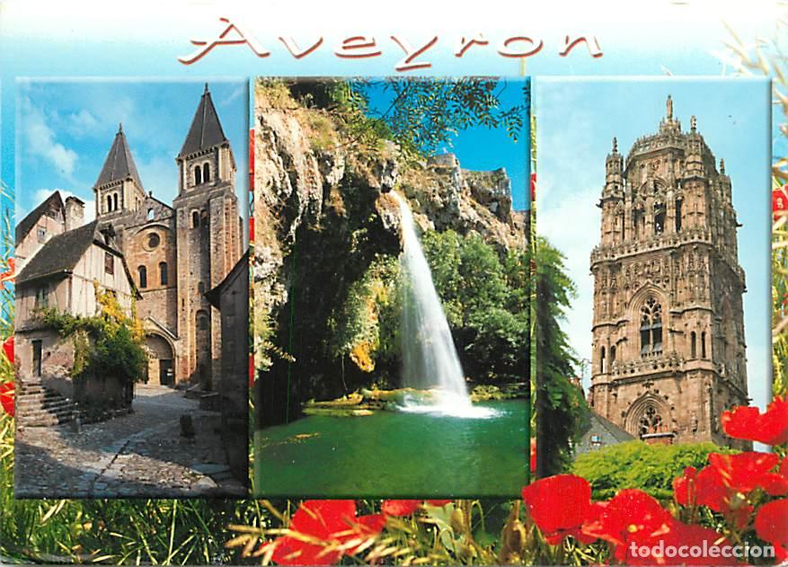 Cartes Postales: Francia - 12 - Aveyron - Multivues - Fleurs - CPM - Voir Scans Recto-Verso