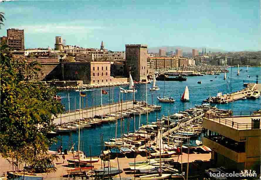 Cartes Postales: Francia - 13 - Marseille - Le Vieux Port vu du Pharo - Bateaux - CPM - Voir Scans Recto-Verso