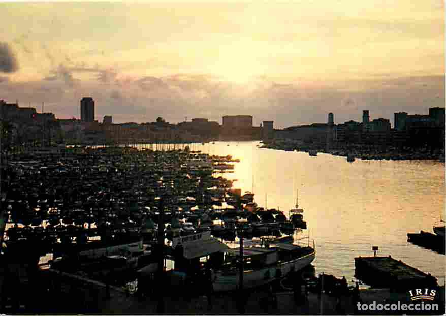 Cartes Postales: Francia - 13 - Marseille - Le Vieux Port - Coucher de Soleil - Carte Neuve - CPM - Voir Scans Recto-