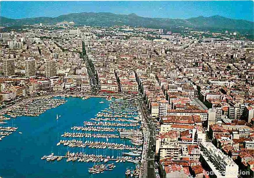 Cartes Postales: Francia - 13 - Marseille - Le Vieux Port - Vue G&eacute;n&eacute;rale a&eacute;rienne - Carte Neuve - CPM - Voir Scans Re
