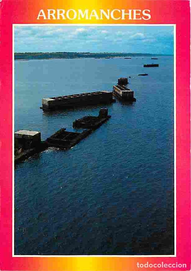 Cartes Postales: Francia - 14 - Arromanches - Les Pontons - Flamme Postale - CPM - Voir Scans Recto-Verso
