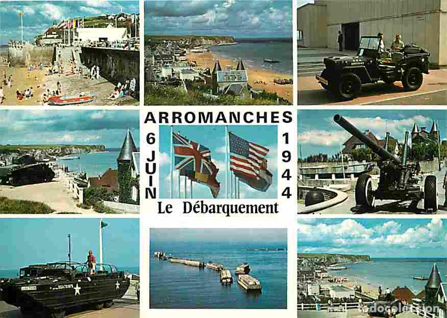 Cartes Postales: Francia - 14 - Arromanches - Multivues - Militaria - Carte Neuve - CPM - Voir Scans Recto-Verso
