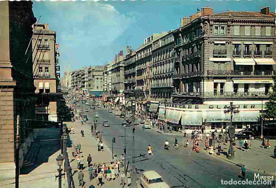 Cartes Postales: Francia - 13 - Marseille - La Canebie`re - Automobiles - CPM - Voir Scans Recto-Verso