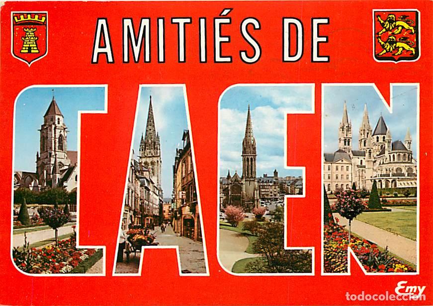 Cartes Postales: Francia - 14 - Caen - Multivues - Blasons - CPM - Voir Scans Recto-Verso