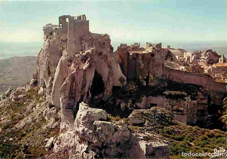 Cartes Postales: Francia - 13 - Les Baux de Provence - Les ruines du Ch&acirc;teau f&eacute;odal - Le Village - Carte Neuve - CPM