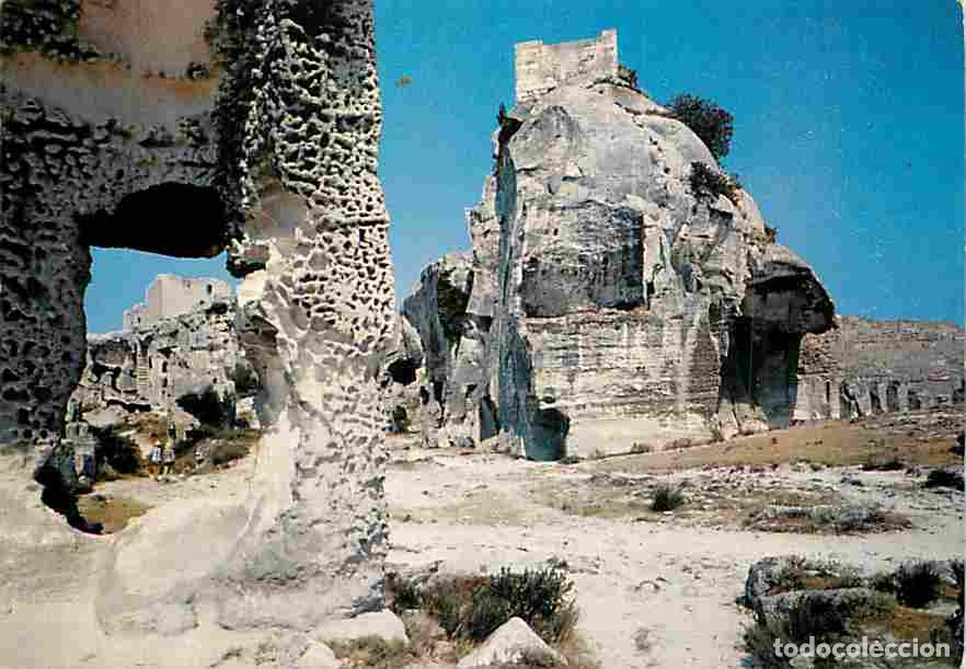 Cartes Postales: Francia - 13 - Les Baux de Provence - Erosion &eacute;olienne sur les rochers calcaires de Baux - CPM - Voi