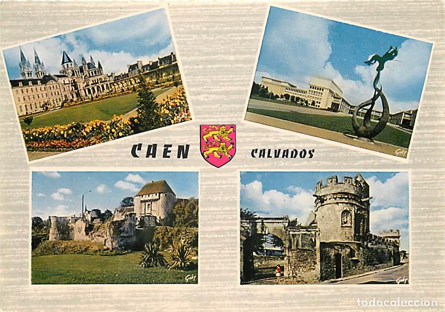 Cartes Postales: Francia - 14 - Caen - Multivues - Blasons - Carte Neuve - CPM - Voir Scans Recto-Verso