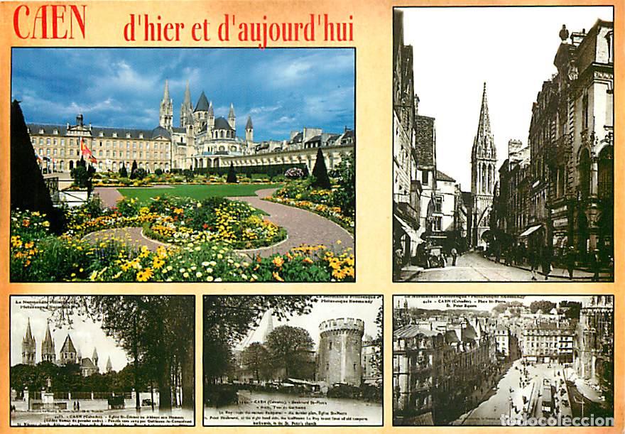 Cartes Postales: Francia - 14 - Caen - Hier et aujourd'hui - Multivues - CPM - Voir Scans Recto-Verso