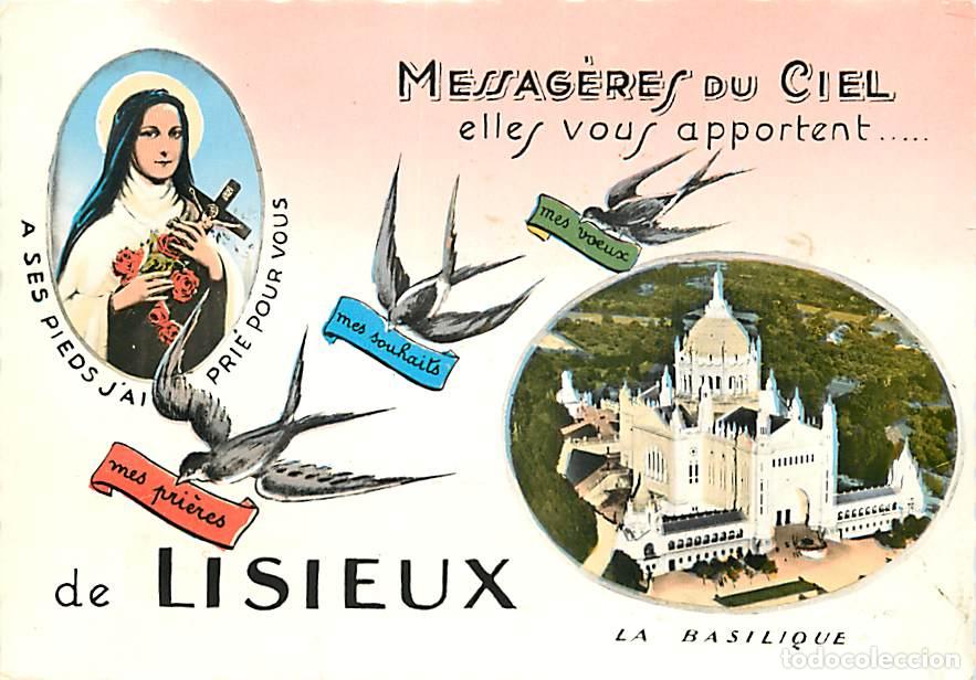 Postais: Francia - 14 - Lisieux - Multivues - Hirondelles - CPM - Voir Scans Recto-Verso