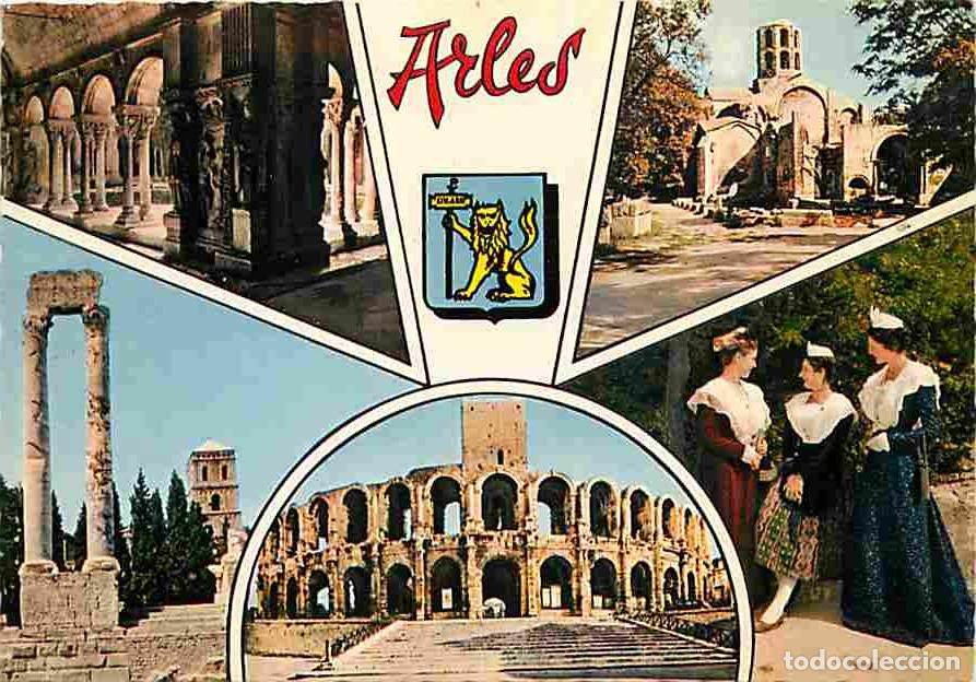 Postais: Francia - 13 - Arles - Multivues - Blasons - Folklore - CPM - Voir Scans Recto-Verso