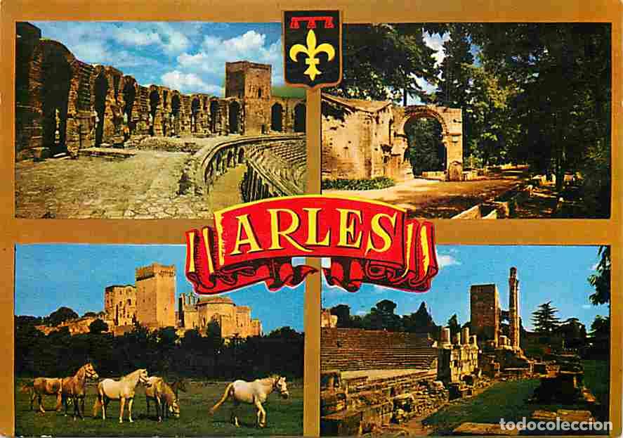 Postais: Francia - 13 - Arles - Multivues - Blasons - Chevaux - CPM - Voir Scans Recto-Verso