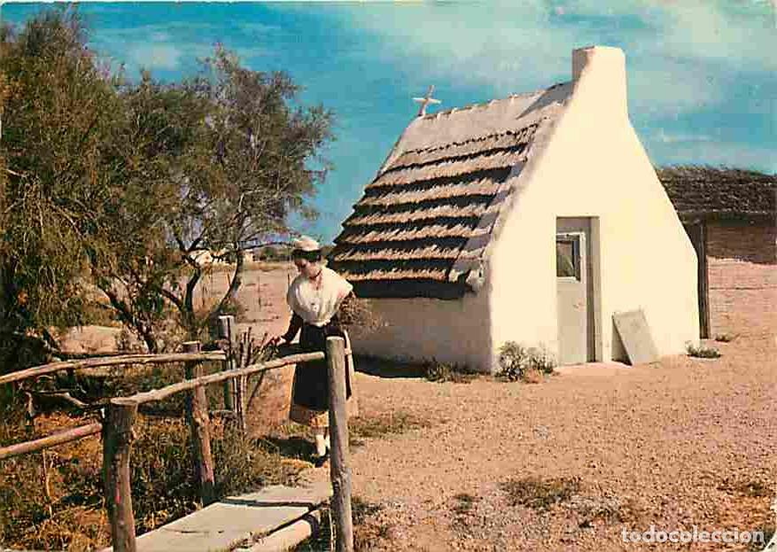 Cartes Postales: Francia - 13 - Camargue - Cacharel - Mireille et cabane de Gardians - CPM - Voir Scans Recto-Verso