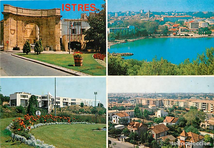 Cartoline: Francia - 13 - Istres - Multivues - La Porte d'Arles - Etang des Oliviers - La Pr&eacute;fecture - Vue G&eacute;n&eacute;