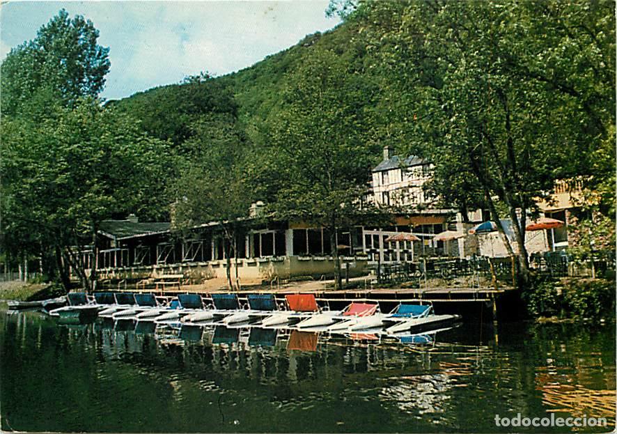 Cartoline: Francia - 14 - Thury Harcourt - La Roche &agrave; Busnel - Le restaurant de 300 places vu de l'Orne - CPM -