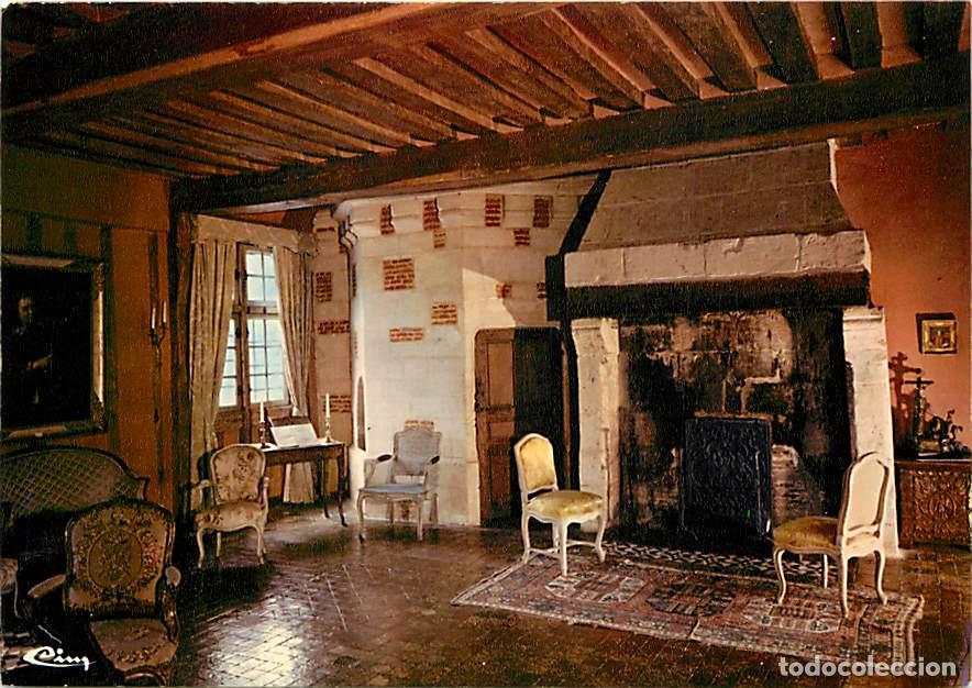 Cartoline: Francia - 14 - Saint Germain de Livet - Int&eacute;rieur du Ch&acirc;teau - Manoir Normand - Chambre d'Honneur -