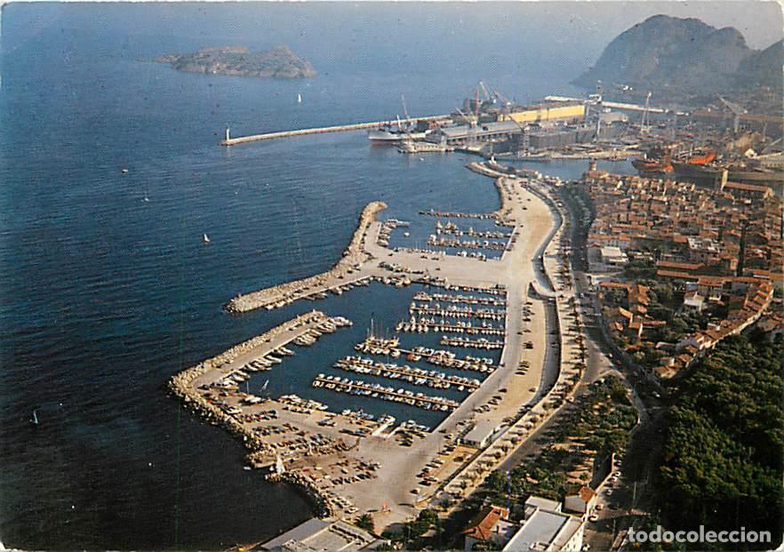 Cartoline: Francia - 13 - La Ciotat - Vue a&eacute;rienne - Le Port - Flamme Postale de La Ciotat - CPM - Voir Scans R